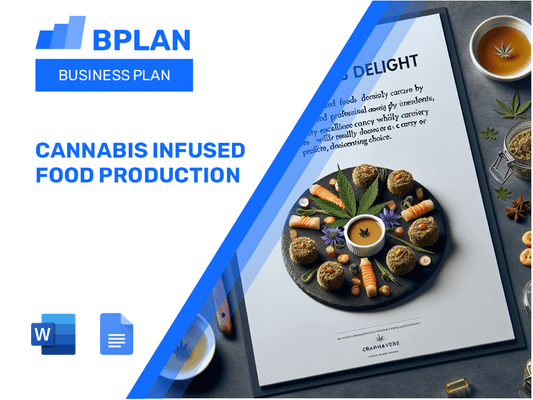 Cannabis Infused Food Production Business Plan