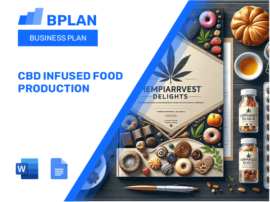 Cbd Infused Food Production Business Plan