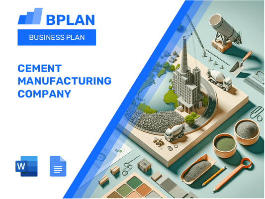 Cement Manufacturing Company Business Plan