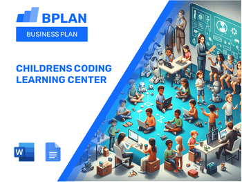 Childrens Coding Learning Center Business Plan