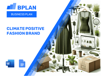 Climate Positive Fashion Brand Business Plan