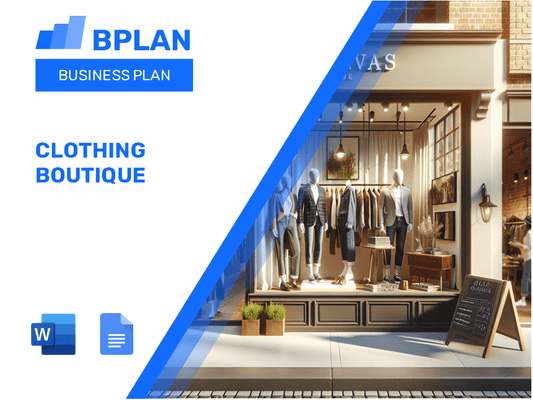 Clothing Boutique Business Plan