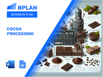 Cocoa Processing Business Plan