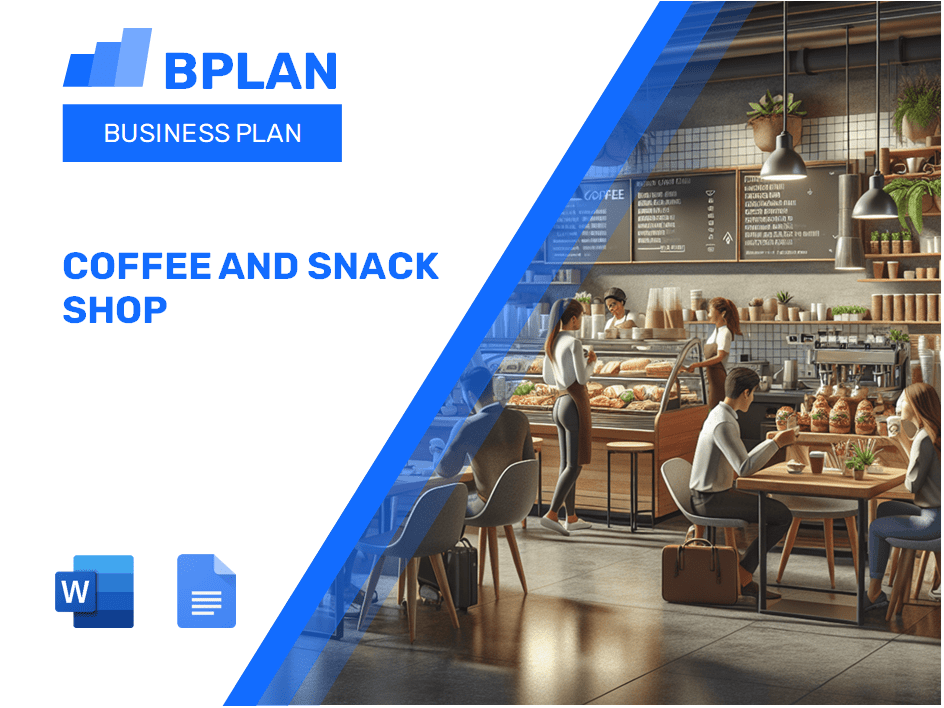 Coffee And Snack Shop Business Plan