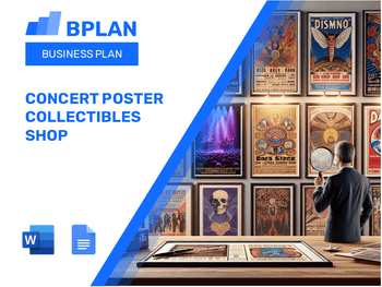 Concert Poster Collectibles Shop Business Plan