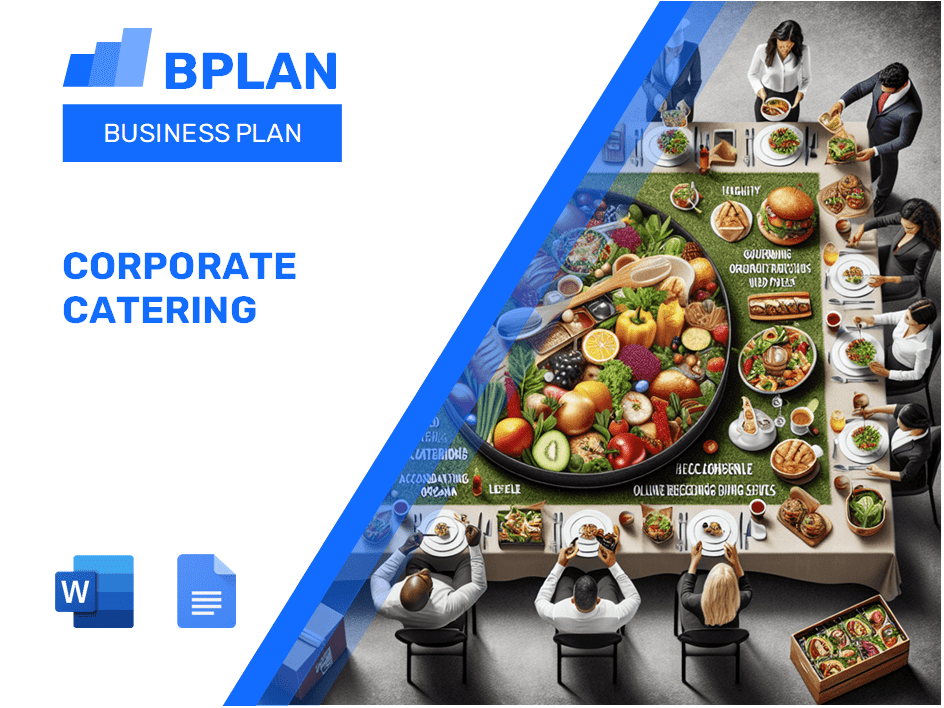 Corporate Catering Business Plan