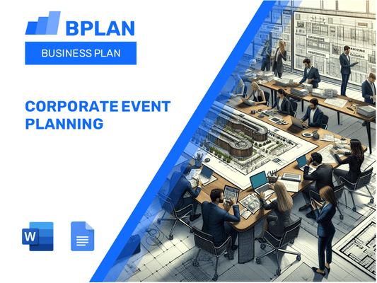 Corporate Event Planning Business Plan
