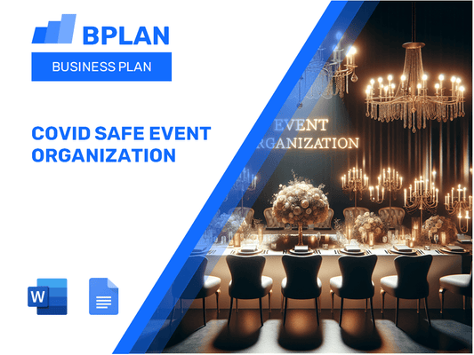 Covid Safe Event Organization Business Plan