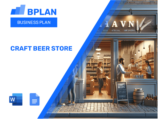 Craft Beer Store Business Plan