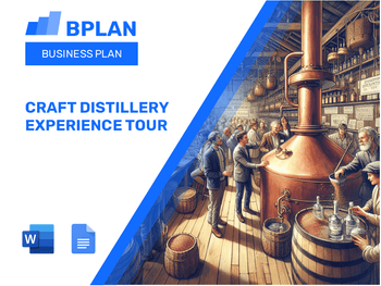 Craft Distillery Experience Tour Business Plan