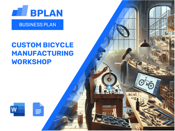 Custom Bicycle Manufacturing Workshop Business Plan