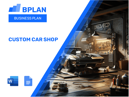Custom Car Shop Business Plan