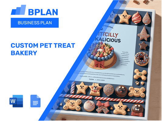 Custom Pet Treat Bakery Business Plan