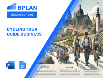 Cycling Tour Guide Business Plan
