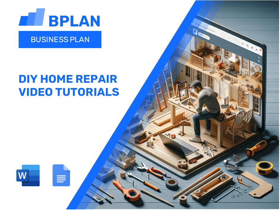DIY Home Repair Video Tutorials Business Plan