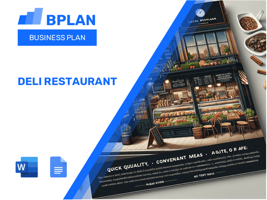 Deli Restaurant Business Plan