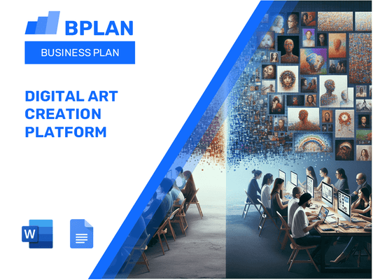 Digital Art Creation Platform Business Plan