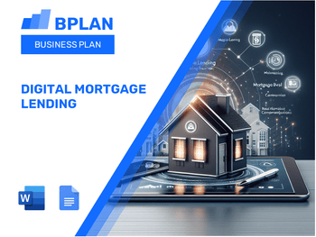 Digital Mortgage Lending Business Plan