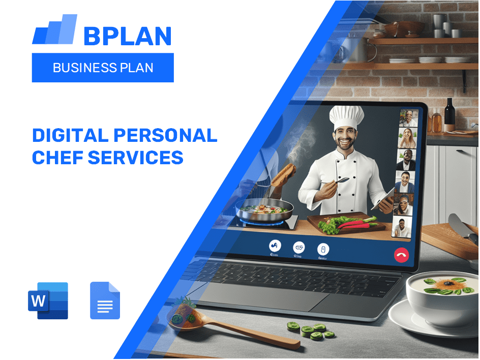 Digital Personal Chef Services Business Plan