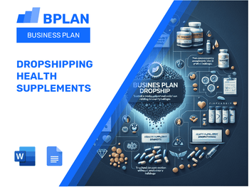 Dropshipping Health Supplements Business Plan