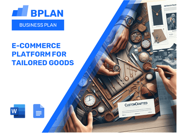 E-Commerce Platform For Tailored Goods Business Plan