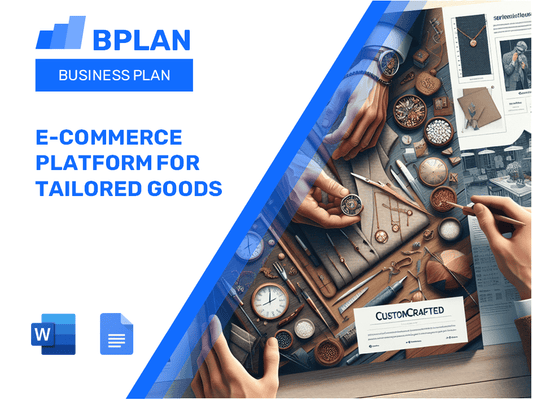 E-Commerce Platform For Tailored Goods Business Plan
