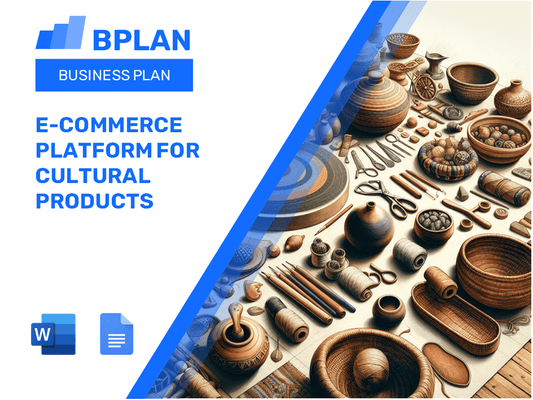 E-Commerce Platform for Cultural Products Business Plan