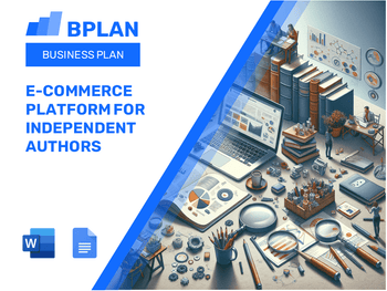 E-Commerce Platform for Independent Authors Business Plan