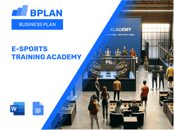 E-Sports Training Academy Business Plan
