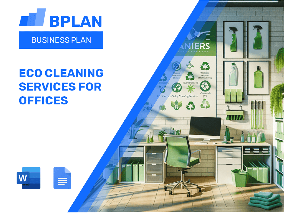 Eco Cleaning Services For Offices Business Plan