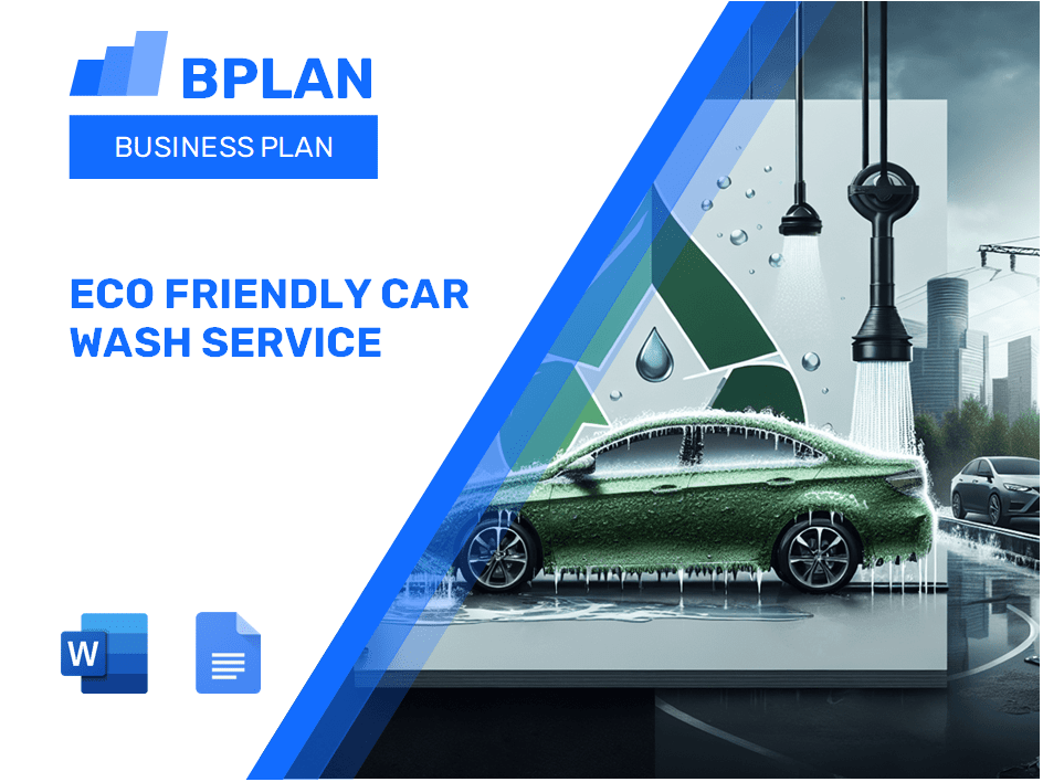 Eco Friendly Car Wash Service Business Plan