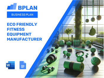 Eco Friendly Fitness Equipment Manufacturer Business Plan