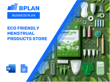 Eco Friendly Menstrual Products Store Business Plan