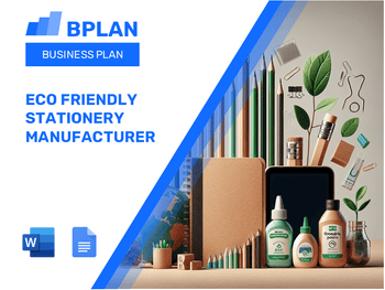 Eco Friendly Stationery Manufacturer Business Plan