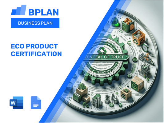 Eco Product Certification Business Plan