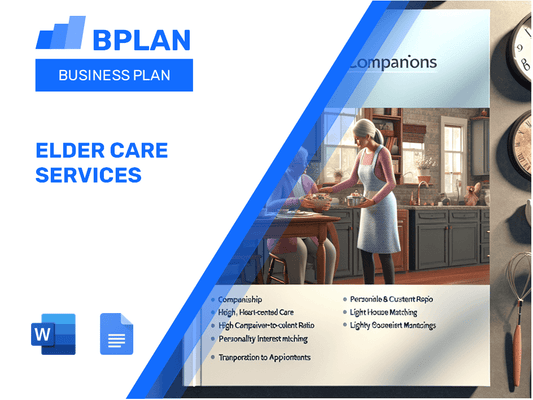 Elder Care Services Business Plan