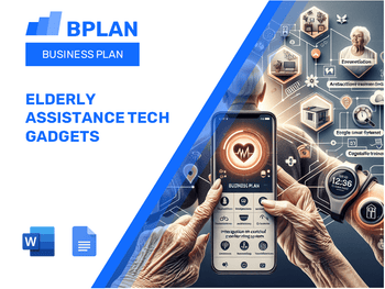 Elderly Assistance Tech Gadgets Business Plan