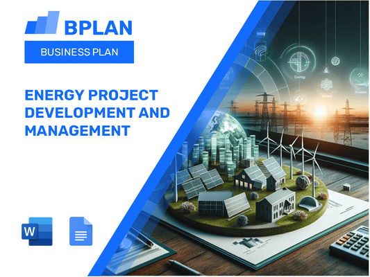 Energy Project Development and Management Business Plan