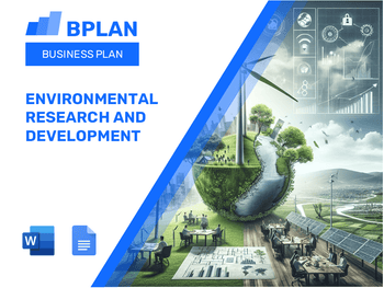 Environmental Research and Development Business Plan