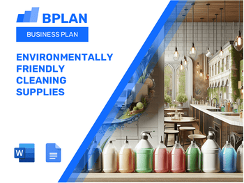 Environmentally Friendly Cleaning Supplies Business Plan