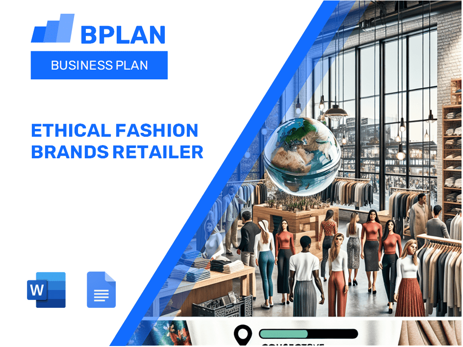 Ethical Fashion Brands Retailer Business Plan