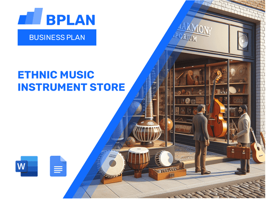 Ethnic Music Instrument Store Business Plan