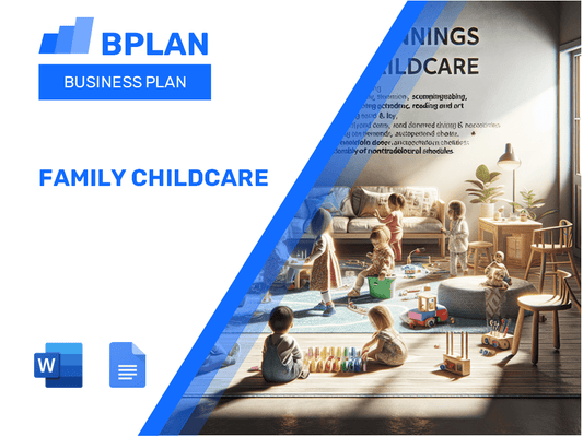 Family Childcare Business Plan