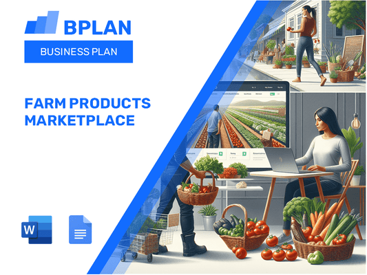 Farm Products Marketplace Business Plan