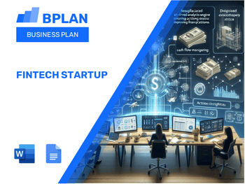 Fintech Startup Business Plan
