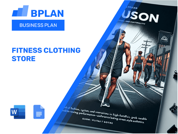Fitness Clothing Store Business Plan