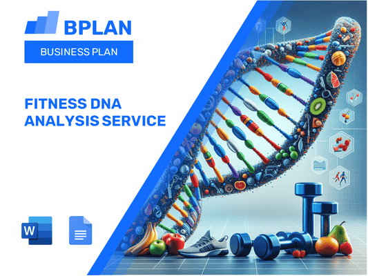 Fitness DNA Analysis Service Business Plan