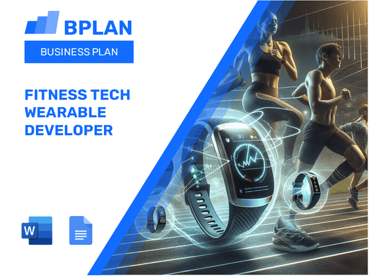 Fitness Tech Wearable Developer Business Plan