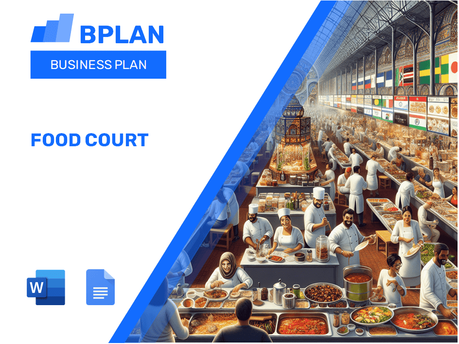 Food Court Business Plan Template BPlan AI food-court-business-plan-template-bplan-ai