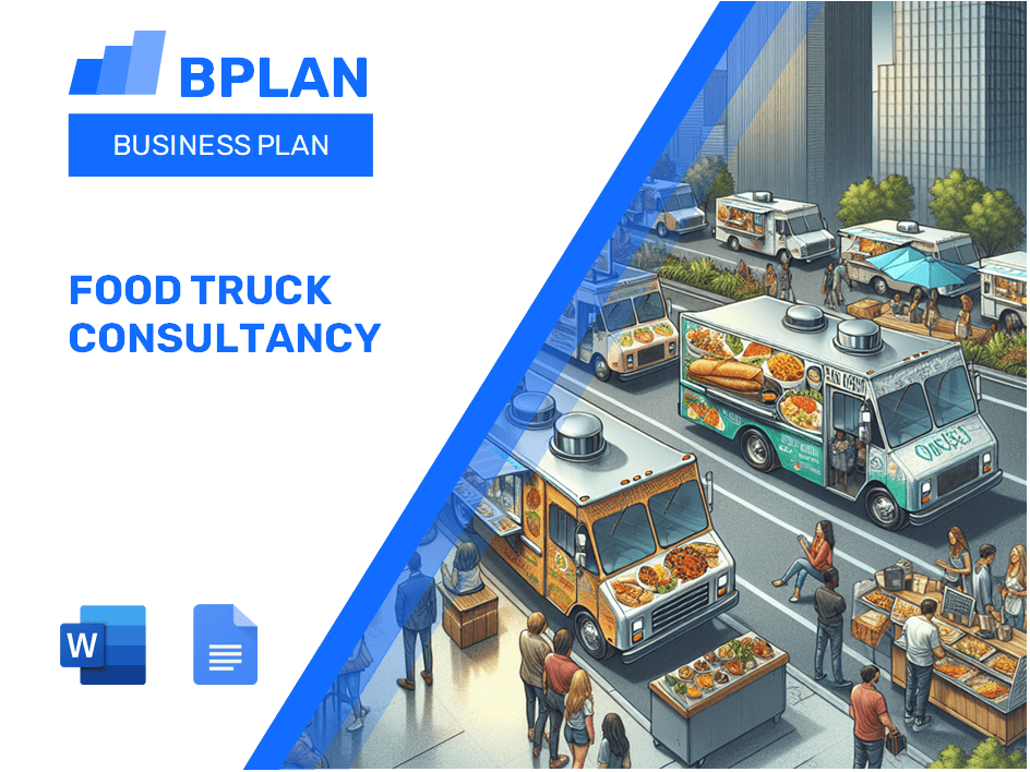 Food Truck Consultancy Business Plan